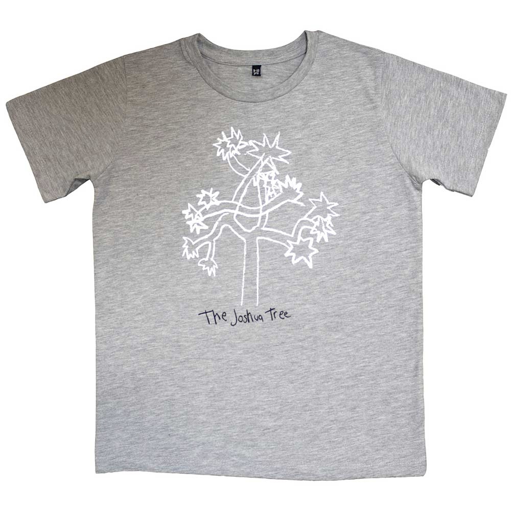 U2 - Joshua Tree 2017 Kids Tshirt - Grey